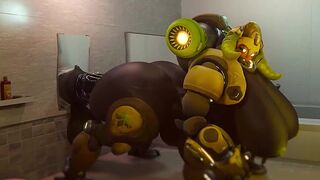 Orisa pleasuring herself