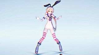 Shimakaze - Bad And Boujee [MMD R18] EasyKGDA