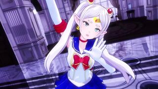 Frieren and Fern Cosplay Dance