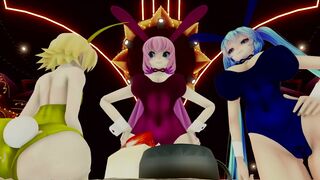 Buxom bunny banquet by yourvorezone