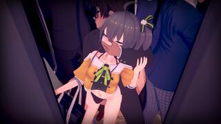 Natsuiro Matsuri-(Midas Touch) sex dance (Hololive)