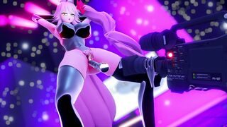 4k Tamamo Vitch Light SEXdance - Go for it, Take Over! KUROMARU Channel (Leotard)