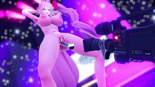 4k Tamamo Vitch Light SEXdance - Go for it, Take Over! KUROMARU Channel (Naked)