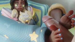 Illari Footjob [Pajamas] [B9N_Labs]