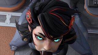 Peni Parker Is Hungry and Submissive For Some BBC [Xzcrystal3d]