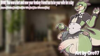 [M4M] You won a bet and now your femboy friend has to be your wife for a day