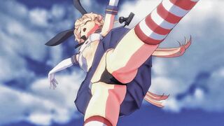 Shimakaze - Uchoten Vivace [MMD R15] Silent Person