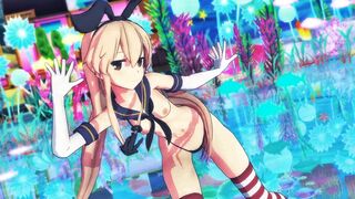 Shimakaze - Deep Blue Town [MMD R18] Ami37