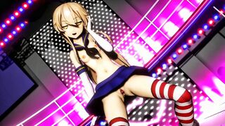 Shimakaze - Instillation Dance [MMD R18] YKI