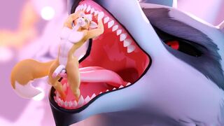 Oral vore by mrzetudo