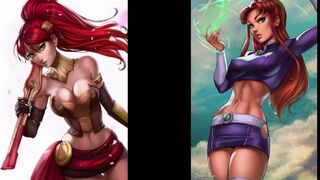 starfire vs pyrrha