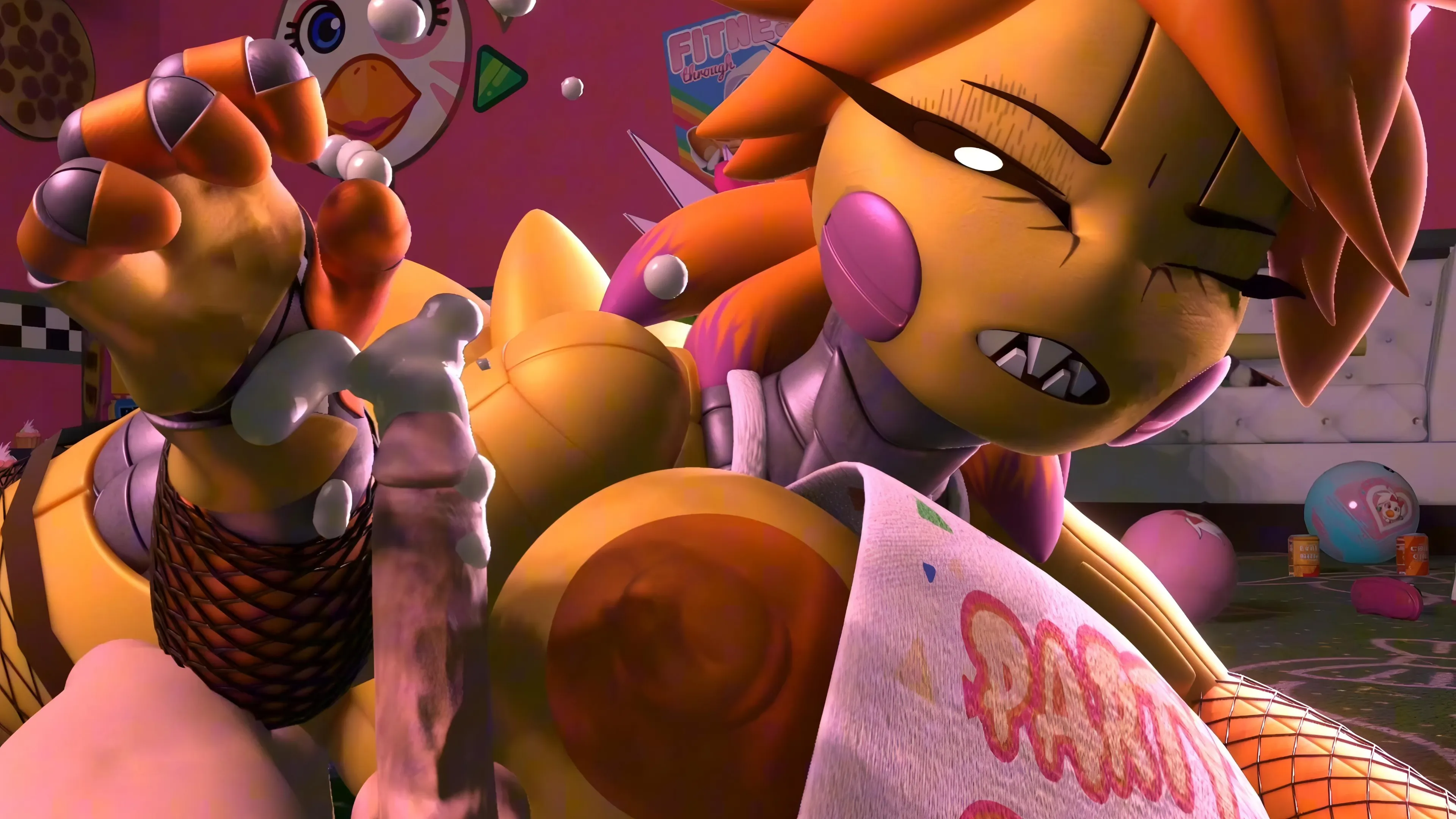 Showbiz Toy Chica Part 1 & 2 (TNTwonips) 4K60FPS