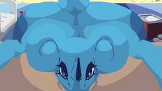 nidoqueen and her tainer pt 2