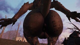 deathclaw butt jiggle