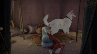 Rest time with scratch(Commission)