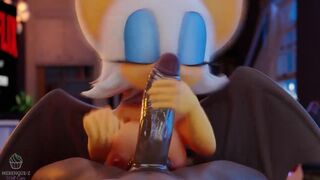 rouge-hand-job and CUM! 4k 60fps