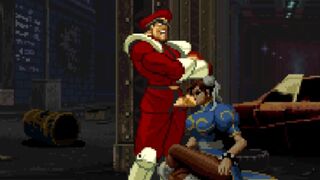 Psychoraper Vega enslaves ChunLi