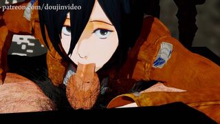 Mikasa Ackerman's Cuckolding - ミカサ・アッカーマンの寝取られ Attack on Titan - 進撃の巨人 Part 9