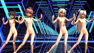 Shimakaze - Hi Fi Raver [MMD R18] mi1ya