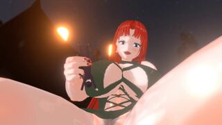 Meiling's Wet Lantern Lake! (GIANTESS VORE)