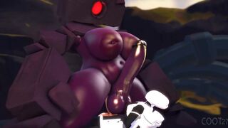 stone golem riding artificer