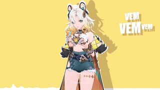 Hmv (Xilonen x  Mavuika Genshin Impact