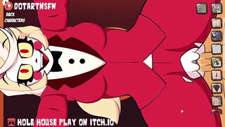 Charlie Morningstar Doggystyle Dripping Creampie - Hole House Game