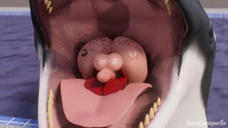 Oral vore by sunsetsarsaparilla