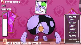 Roxy FNAF Big Ass Bouncing Creampie Glory Hole - Hole House Game