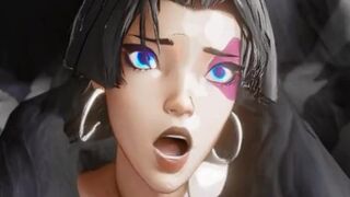 Psylocke Gets Creampied Railed by Venom