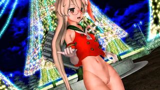 Shimakaze - Last Christmas [MMD R18] F104