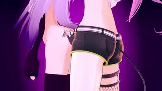 La+ Darknesss & Tokoyami Towa (Hololive) [KoiKoiS] com voz e sund