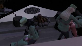 {VIOLET,ROSE} --- {SALUTE} --- {R@R}