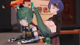 Futa Belle Doggies Qingyi (Valentine's Day 28/28) [Infected Heart]