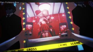 Ichika's Christmas job [Professor Cow]