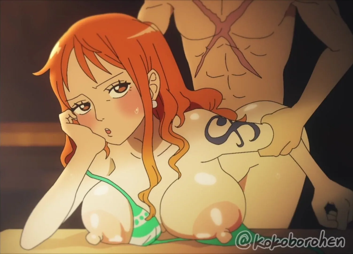 One piece nami rule34