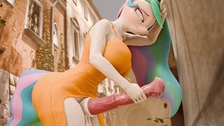 Princess Celestia Solo Cum Wall [Erostud][Sound]