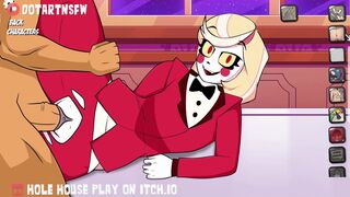 Charlie Morningstar Legs Spread Creampie - Hole House Game