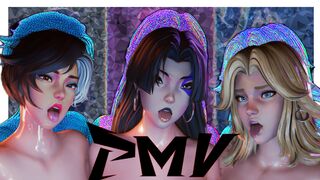 Trio Naughty Rivals 』PMV | DERRRRR