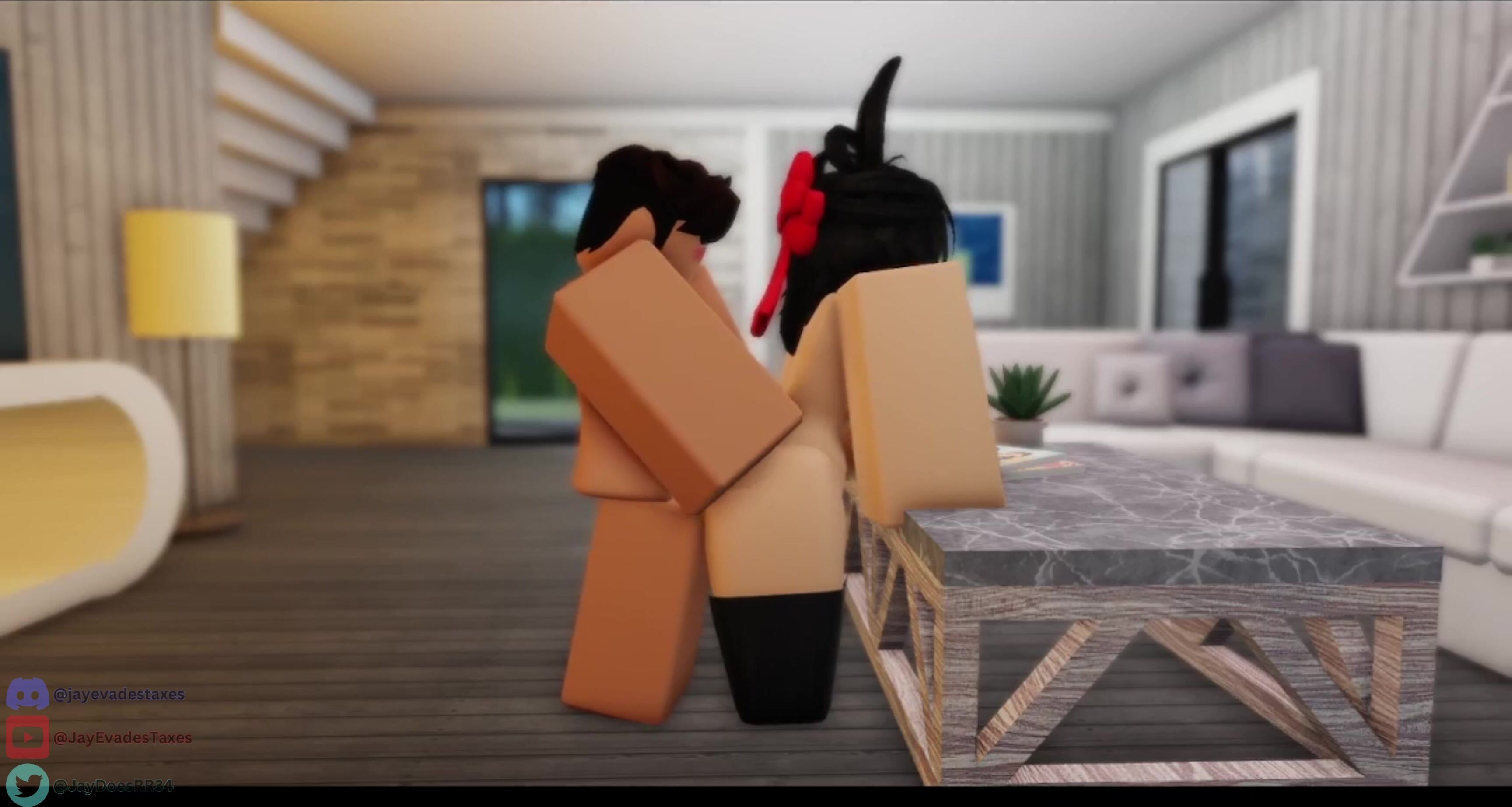 Roblox RR34 animation of Janette and Jay's wholesome sex