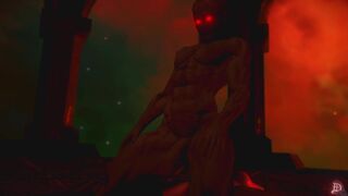 D-Golem x Futa Sex Doll Torso