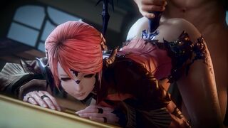 Cirina Doggy Style Clothed