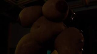 coil-head riding dick