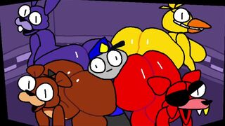 freddy gang messing with guard