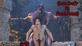 Lara Croft vs Fresh Pound [4K][26RegionSFM]