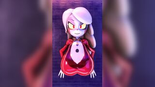 Charlie Morningstar is stuck in a wall.