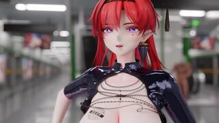 [C3]Yinlin metro platform sexy dance