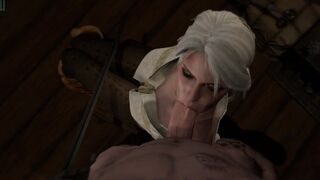 Ciri captured and forced to Blow [AtlastNsfm]