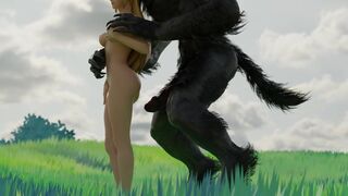 Werewolf and a princess [SinlessCelery]