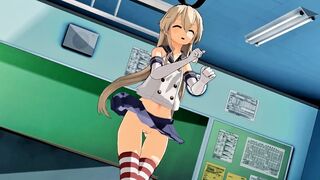 Shimakaze - MMook JJi BBa [MMD R15] Moeyasui Koneko